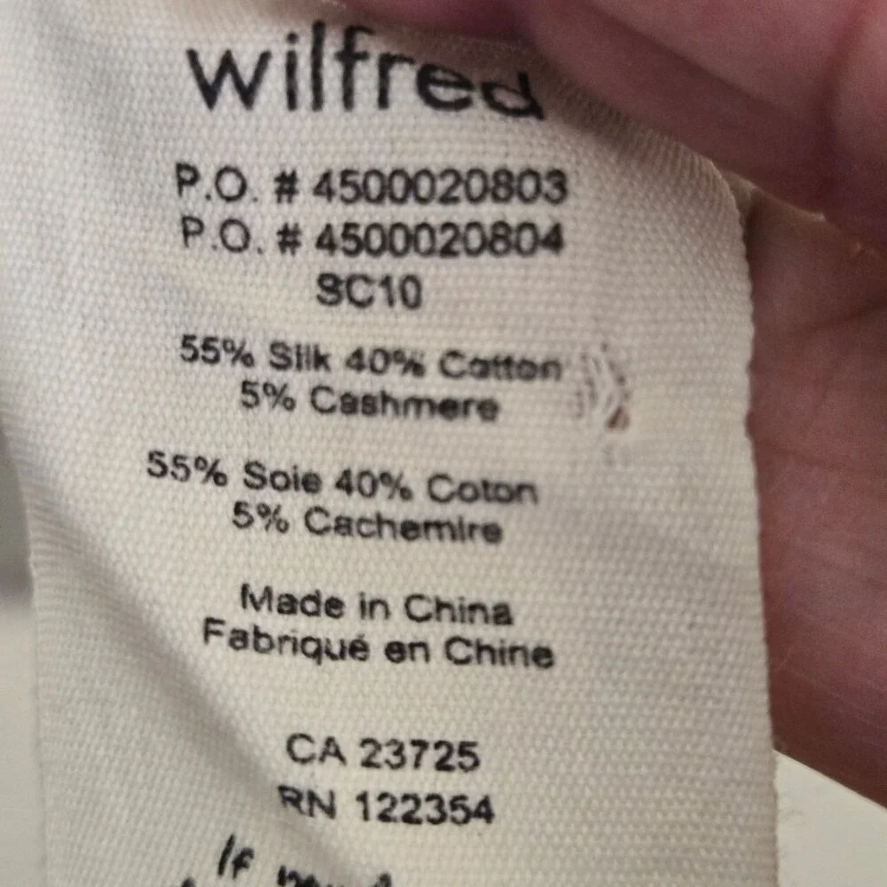 Wilfred luxurious blend